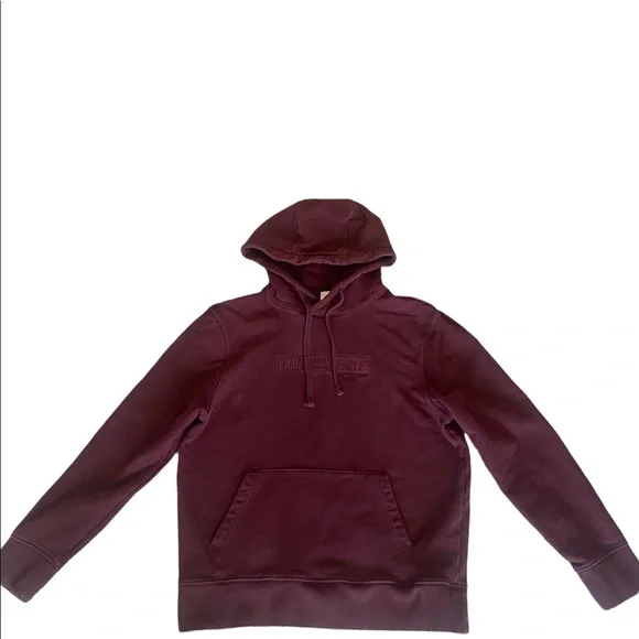 Maroon American Eagle hoodie - Picture 1 of 4
